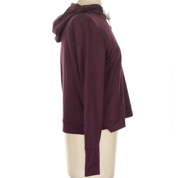 NEW Vuori Halo Essential Hoodie Women's DreamKnit Pullover Cerise Heather XS NWT - Picture 5 of 9